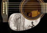 Taylor Swift signed acoustic guitar